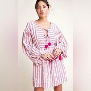 REVOLVE Monroe Caftan Dress Sundress Size Medium Large Striped Summer